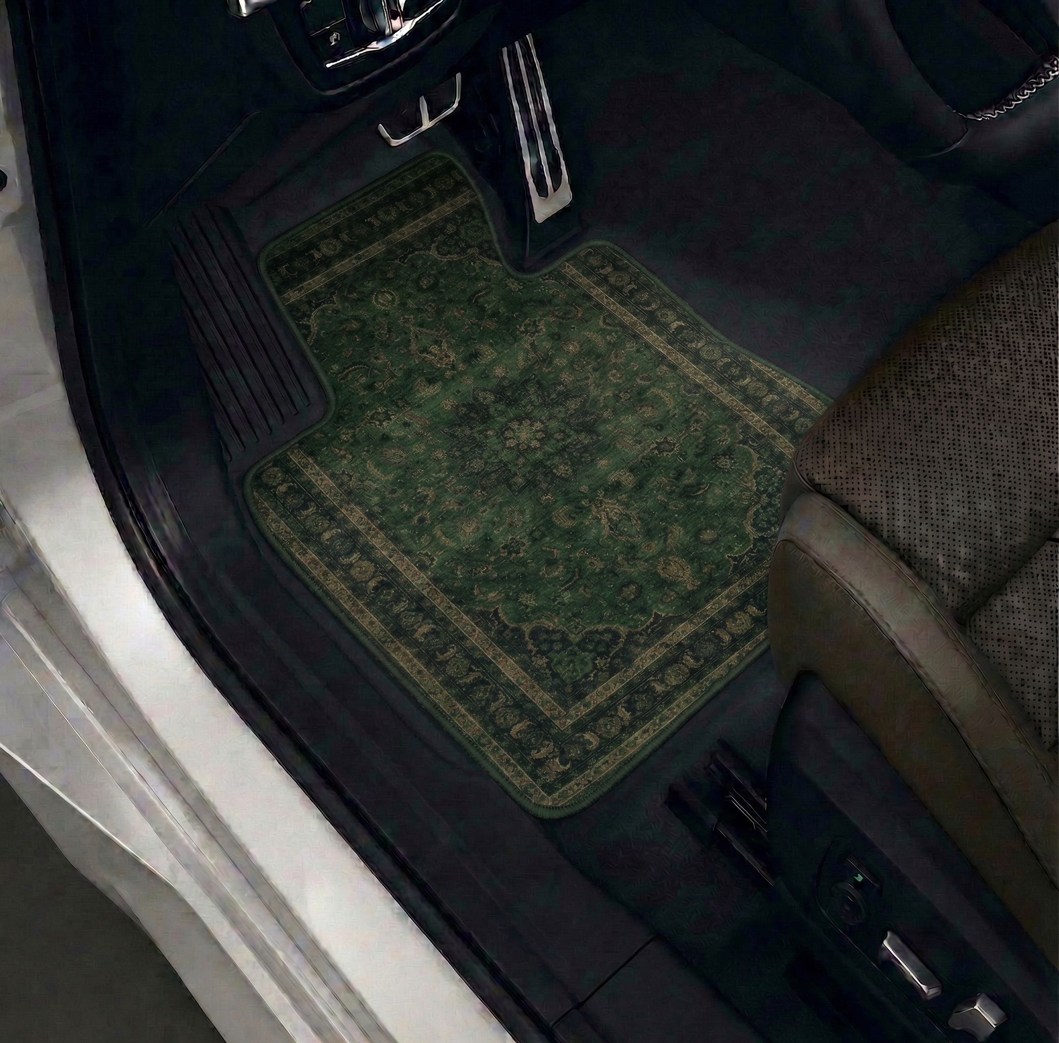 Detail view of Smaragdoase