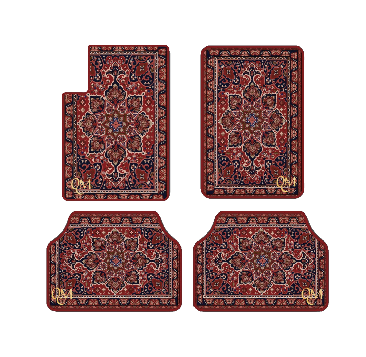 Detail view of Royal Crimson